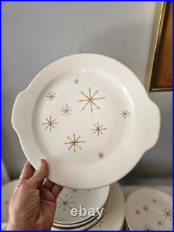Royal China Starglow Dishes Mixed Lot Platter, Dinner Plates, Soup Bowls Etc