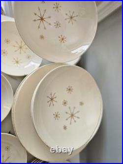 Royal China Starglow Dishes Mixed Lot Platter, Dinner Plates, Soup Bowls Etc