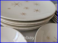 Royal China Starglow Dishes Mixed Lot Platter, Dinner Plates, Soup Bowls Etc