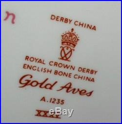 Royal Crown Derby GOLD AVES A1235 dinner plate up to 12 available