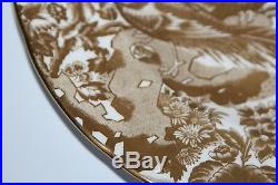 Royal Crown Derby Gold Aves 10 1/2 Dinner Plate XXXVII/1974 1st/vgc