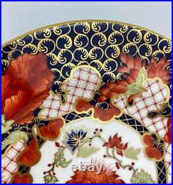 Royal Crown Derby Old Imari Peony Dinner Plate A1283English Gold GiltPorcelain