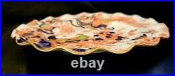 Royal Crown Derby Olde Avesbury Gold Encrusted Luncheon Sheffield Fluted Plate s