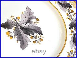 Royal Crown Derby -Tiffany Co. Dinner service for 12, gold deco. Portman Oak, 1940
