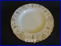 Royal Crown Derby Vine Gold Set of 4 Dinner Plates