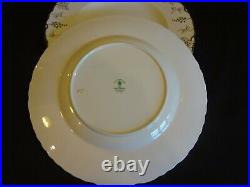 Royal Crown Derby Vine Gold Set of 4 Dinner Plates