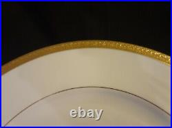 Royal Doulton China Royal Gold Set of 4 Dinner Plates