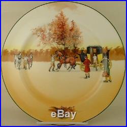 Royal Doulton Coaching Days Harness E3804 Dinner Plate