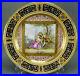 Royal-Vienna-Style-Hand-Painted-Watteau-Scene-Raised-Gold-9-1-4-inch-Plate-01-tgdu