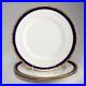 Royal-Worcester-Aston-Cobalt-Blue-Gold-Dinner-Plates-10-75-Vintage-4pc-Set-E-01-bgqm
