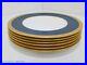 Royal-Worcester-Vintage-Gold-and-Cobalt-Rimmed-10-1-2-Dinner-Plate-x-5-L194-01-po