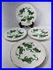 SET-of-4-Vtg-Green-Chinese-Tigers-Wedgwood-8-3-8-Salad-Plates-Gold-trim-NICE-01-wr