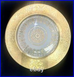 Selb Bavaria Heinrich Co Gold Encrusted 11 Dinner Plate DS54