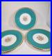 Set-3-Antique-Minton-Dinner-Plates-Hand-Painted-Signed-B-Smith-Teal-Floral-Gold-01-xbvq