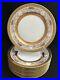 Set-Of-11-Shelley-Stle-China-Floral-Basket-Gold-Encrusted-10-Dinner-Plates-01-cwfp