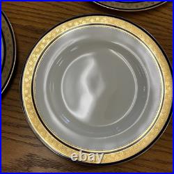 Set Of 4 Antique Minton For Tiffany & Co. Porcelain Plates Set Of 4 Antique Minton For Tiffany & Co. Porcelain Plates