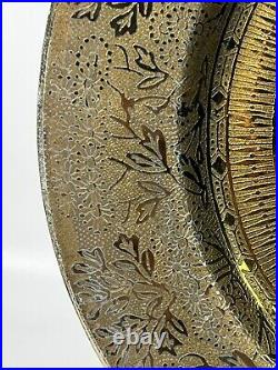 Set Of 5 Superior China Bavaria 9 3/4 22 Carat Gold Floral Dinner Plates (Read)