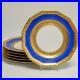 Set-Of-6-Cobalt-cream-Gold-Encrusted-Dinner-Plates-By-Rosenthal-Selb-Bavaria-01-xl