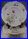 Set-Of-6-Hutschenreuther-China-8940-Dinner-Plates-Multicolored-Flowers-Gold-Trim-01-jc