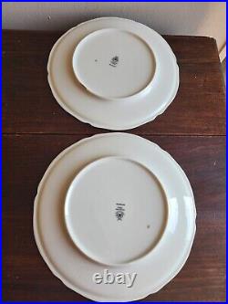 Set Of 6 VTG Sovereign Castleton Fine China Royal Gold Luncheon/Dinner Plates