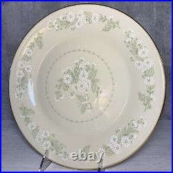 Set of 11 Lenox China L162 Special Gilded Daisy Butterfly Dinner Plates 10.75