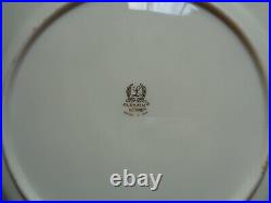 Set of 12 LENOX AUTUMN Fine China Dinner Plates Vintage Gold Backstamp 10.5