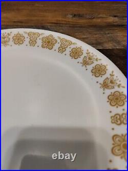 Set of 14 Vintage Corelle Butterfly Gold 10 1/4 Dinner Plates Pre-owned