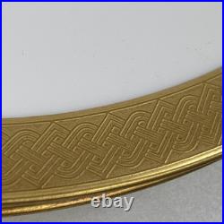 Set of 2 Waterford Fine China KELLS GOLD Dinner Plates