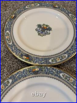 Set of 4 Lenox Autumn Dinner Plates Gold Back Stamp MINT Set of 4 Lenox Autumn Dinner Plates Gold Back Stamp MINT