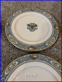 Set of 4 Lenox Autumn Dinner Plates Gold Back Stamp MINT Set of 4 Lenox Autumn Dinner Plates Gold Back Stamp MINT