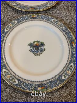 Set of 4 Lenox Autumn Dinner Plates Gold Back Stamp MINT Set of 4 Lenox Autumn Dinner Plates Gold Back Stamp MINT