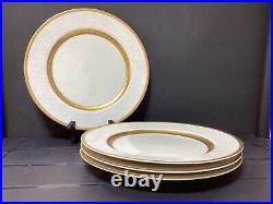 Set of 4 MIKASA ANTIQUE LACE 10 7/8 Dinner Plates (B19-082024-4.70e)