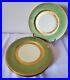 Set-of-4-Selb-Bavarian-Green-and-Gold-Encrusted-11-Dinner-Plates-01-wq