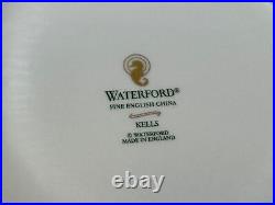 Set of 4 Waterford Fine China KELLS GOLD Dinner Plates