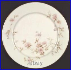 Set of 6 Gorham Ashen Rose 10 1/2 Dinner Plates 24K Gold Japan NWT Set of 6 Gorham Ashen Rose 10 1/2 Dinner Plates 24K Gold Japan NWT
