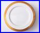 Set-of-6-Mikasa-HARROW-Dinner-Plates-Gold-Encrusted-Rim-Excellent-01-gtue