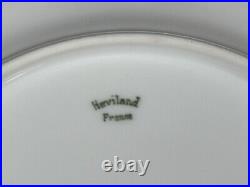 Set of (6) Pickard Gold Decorated & Monogrammed Haviland Limoges Dinner Plates