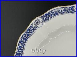 Set of (6) Royal Crown Derby Milldale Gold 10 5/8 Dinner Plates A. 1326