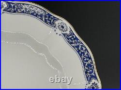 Set of (6) Royal Crown Derby Milldale Gold 10 5/8 Dinner Plates A. 1326