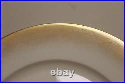 Set of 8 Rosenthal Bavaria Germany Dinner Plates Gold Stardust 10¼