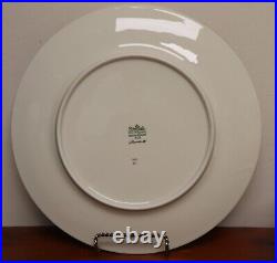 Set of 8 Rosenthal Bavaria Germany Dinner Plates Gold Stardust 10¼