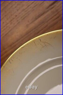 Set of 8 Rosenthal Bavaria Germany Dinner Plates Gold Stardust 10¼