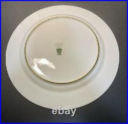 Shelley England Antique 1913 To 1926 6 Field Flowers Gilded Dinner Plates