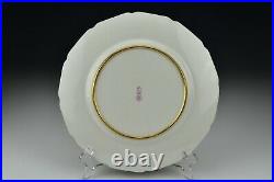 Signed C. B Hopkins Royal Doulton Porcelain Cabinet Plate with Sheep & Raised Gold