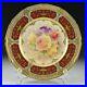 Signed-Percy-Curnock-Royal-Doulton-Porcelain-Cabinet-Plate-Roses-Raised-Gold-01-uzaf
