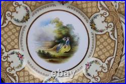 Spode Copeland Set of 12 Dinner Plates Made for Tiffany Y567 Pattern Figural