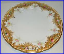 Spode Copeland for T. Goode 10 7/8 Service Plate Gold & Floral -11 Available