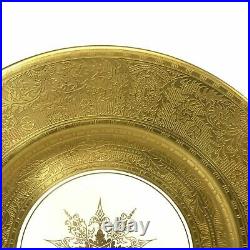 Syracuse China Old Ivory Gold Encrusted Star Dinner Cabinet Plate (6 available)