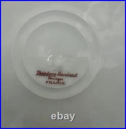 THEODORE HAVILAND LIMOGES FRANCE Dinner & Salad Plates White-cream Gold 1934