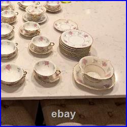 Theodore Haviland Gravy Boat, LG & MED Oval Platter & Dishes, 2 Oval Dishes